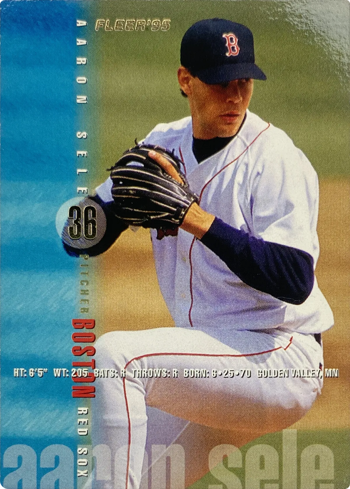 Aaron Sele #40, front