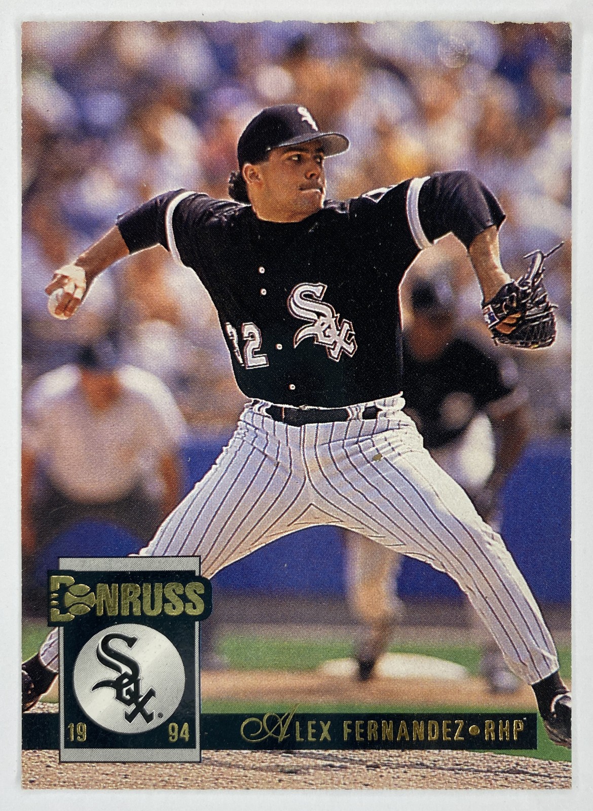 1994 Donruss Alex Fernandez #582 Chicago White Sox front
