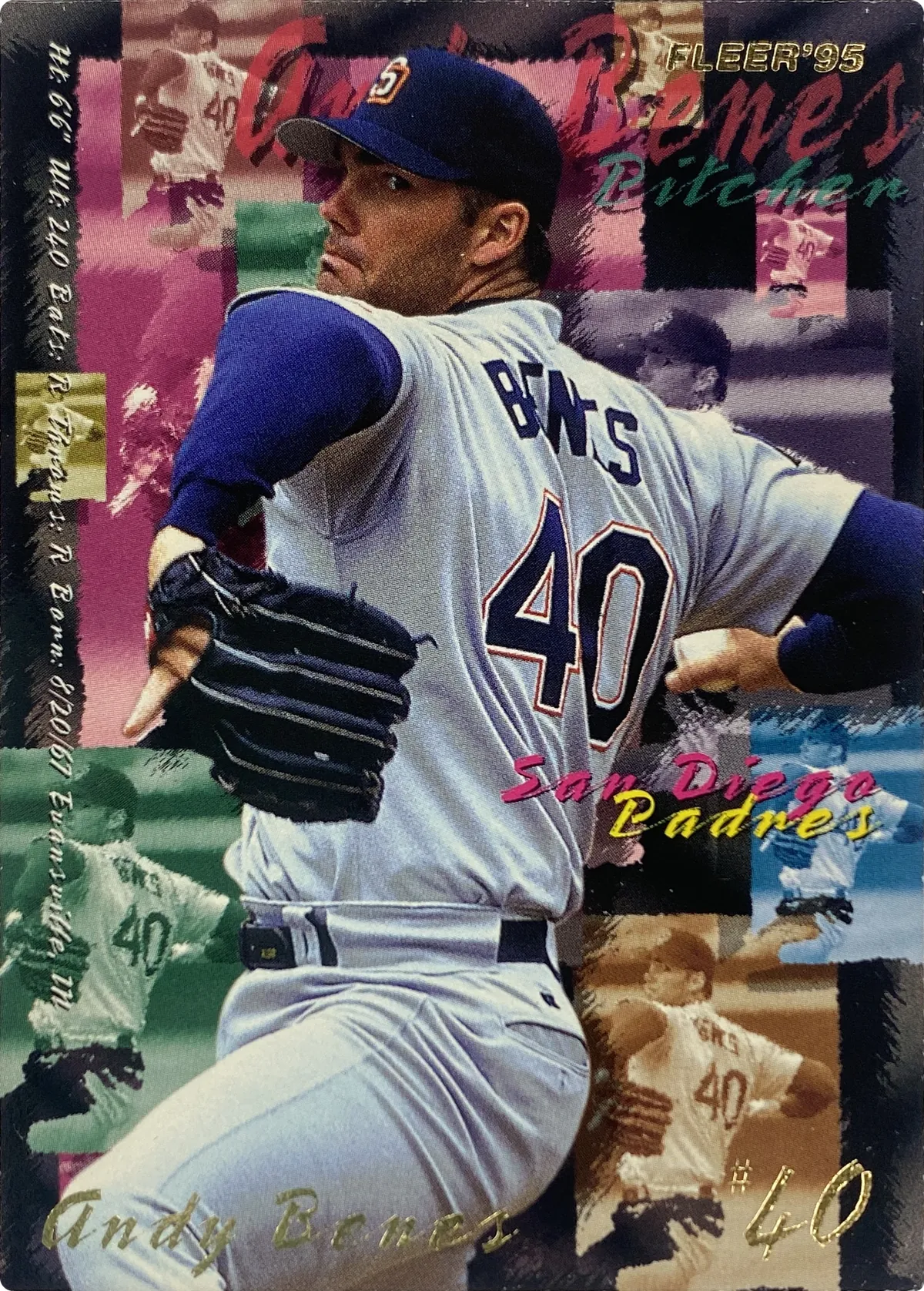 Andy Benes #556, front