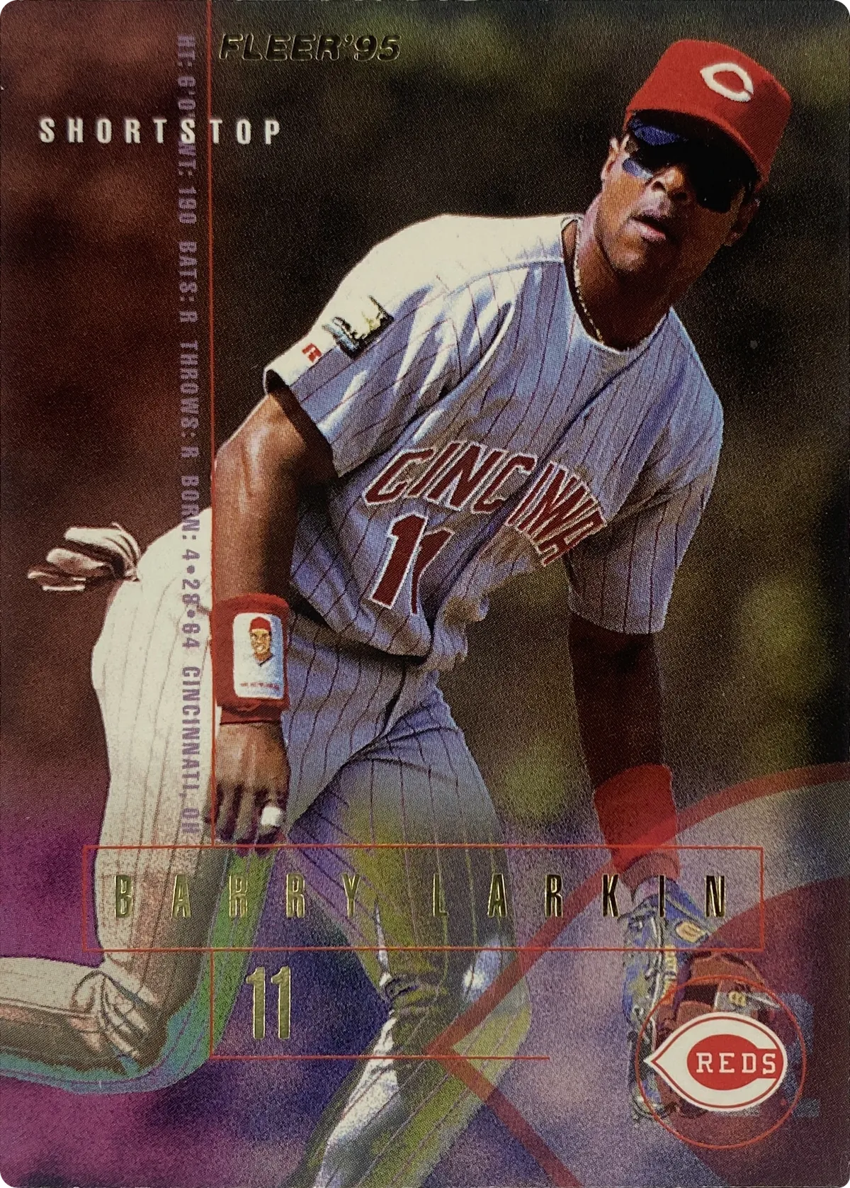 Barry Larkin #439, front