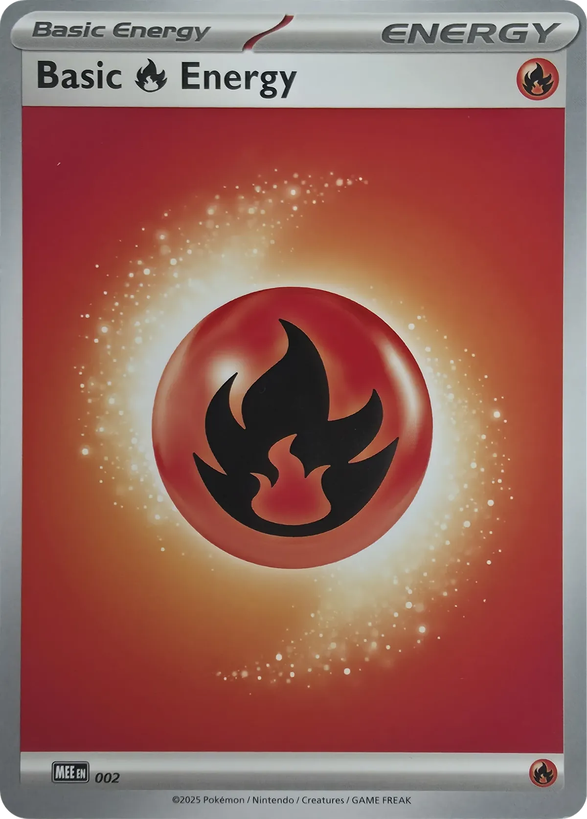 Basic Fire Energy #002, front