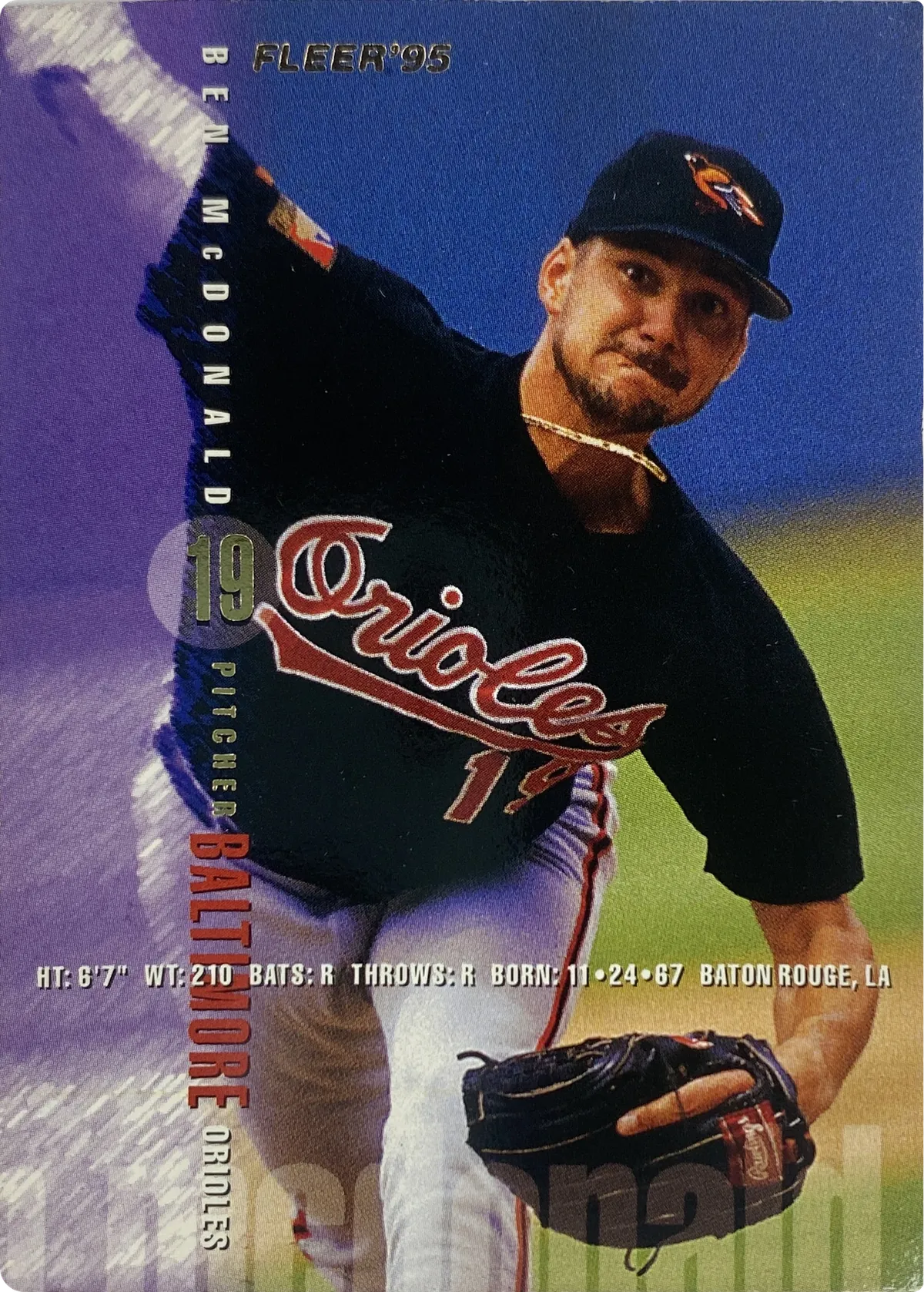 Ben McDonald #11, front