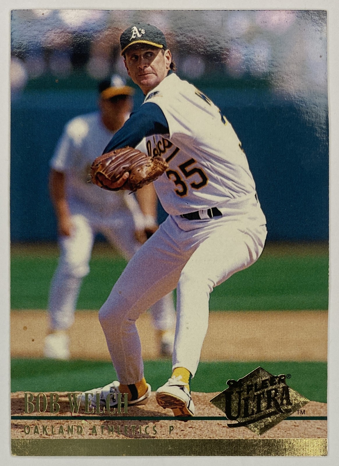 1994 Fleer Ultra Bob Welch #114 Oakland Athletics front