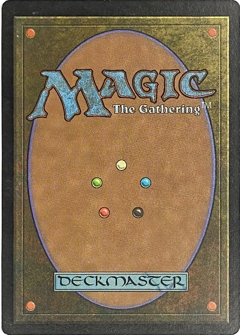 1997 Magic: The Gathering Fifth Edition Bog Imp Common, back