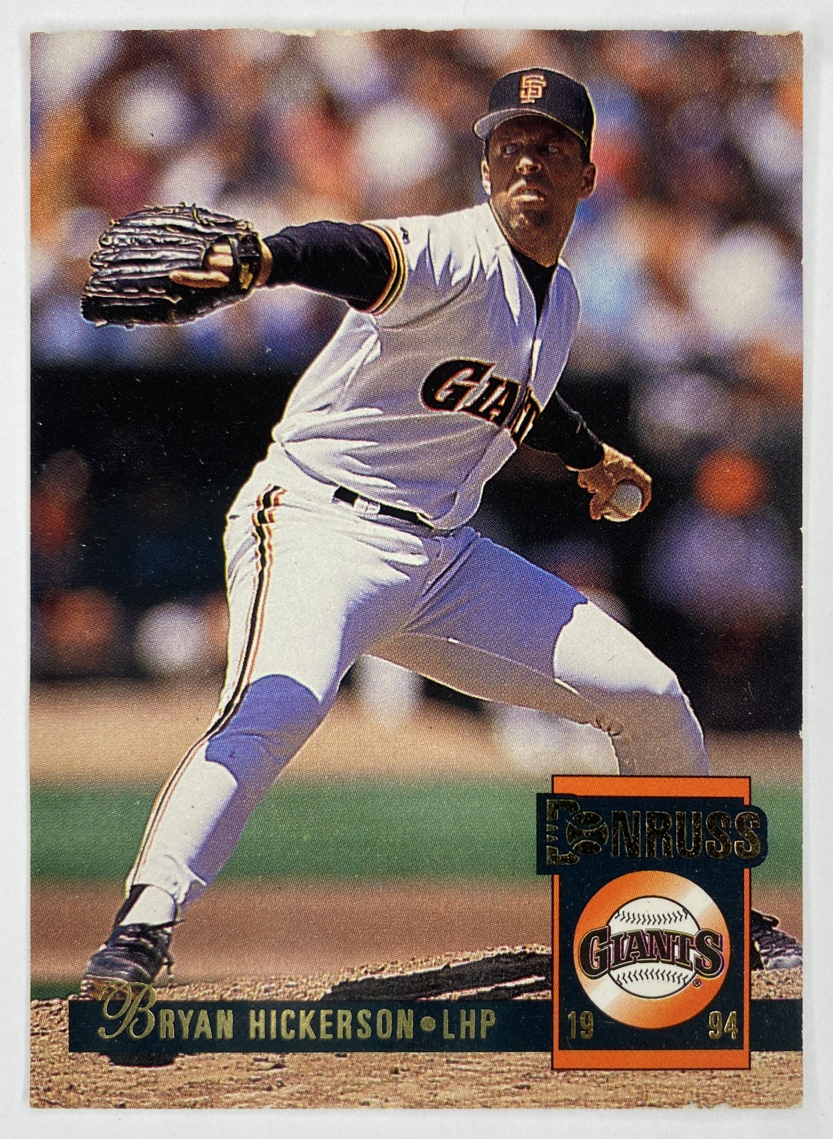 1994 Donruss Bryan Hickerson #181 San Francisco Giants front