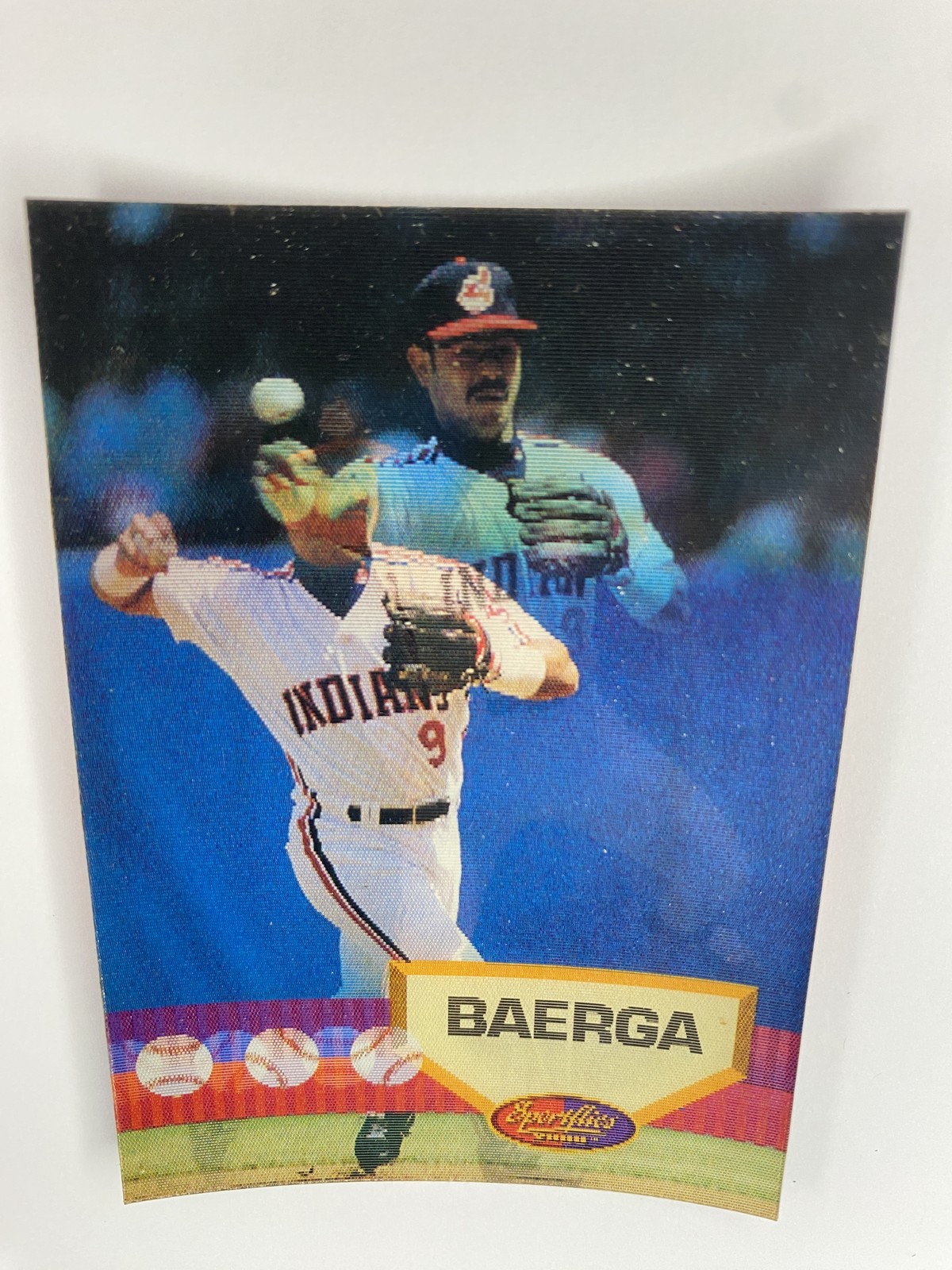 1994 Sportflics 2000 Carlos Baerga #71 Cleveland Indians photo 3