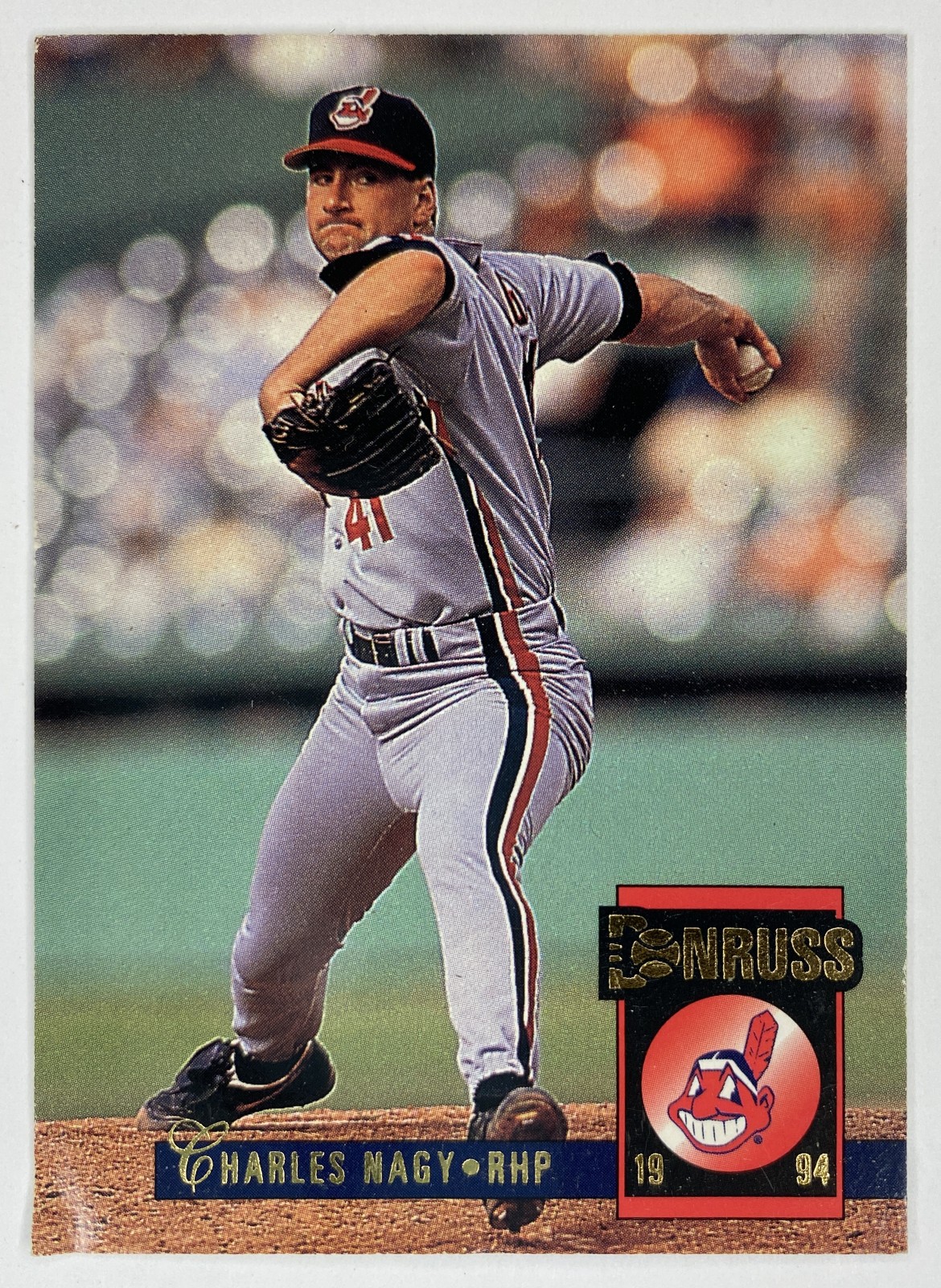 1994 Donruss Charles Nagy #239 Cleveland Indians front