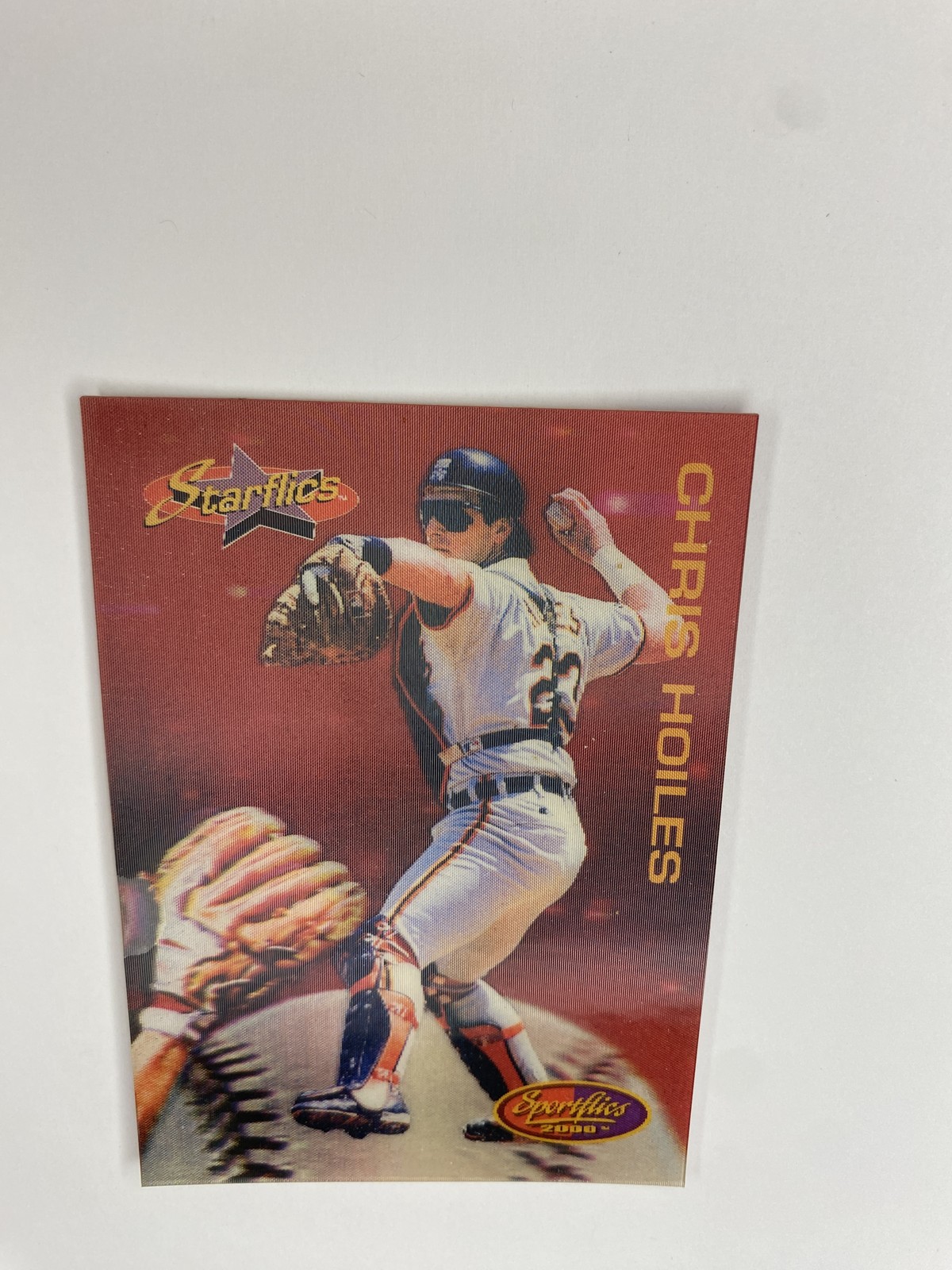1994 Sportflics 2000 Chris Hoiles #180 Baltimore Orioles Starflics photo 3