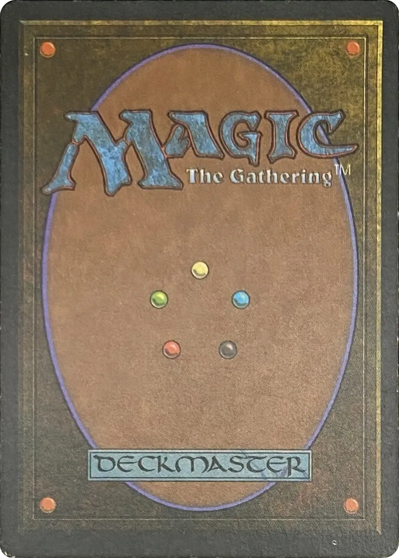 1995 Magic: The Gathering Ice Age Cloak of Confusion Common, back