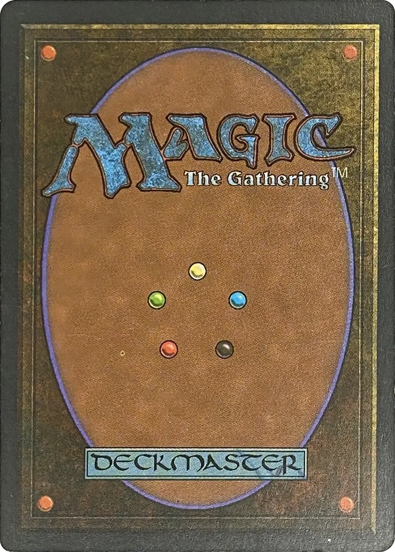 1995 Magic: The Gathering Ice Age Cloak of Confusion Common, back