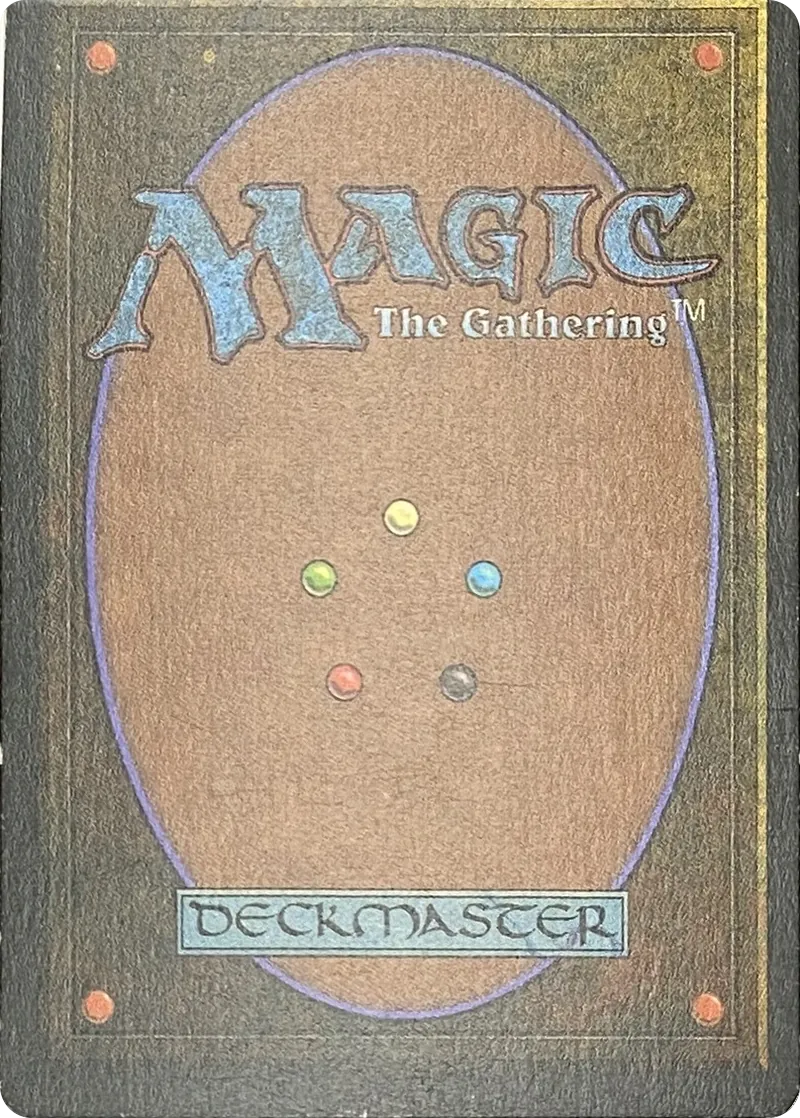 1995 Magic: The Gathering Ice Age Cloak of Confusion Common, back