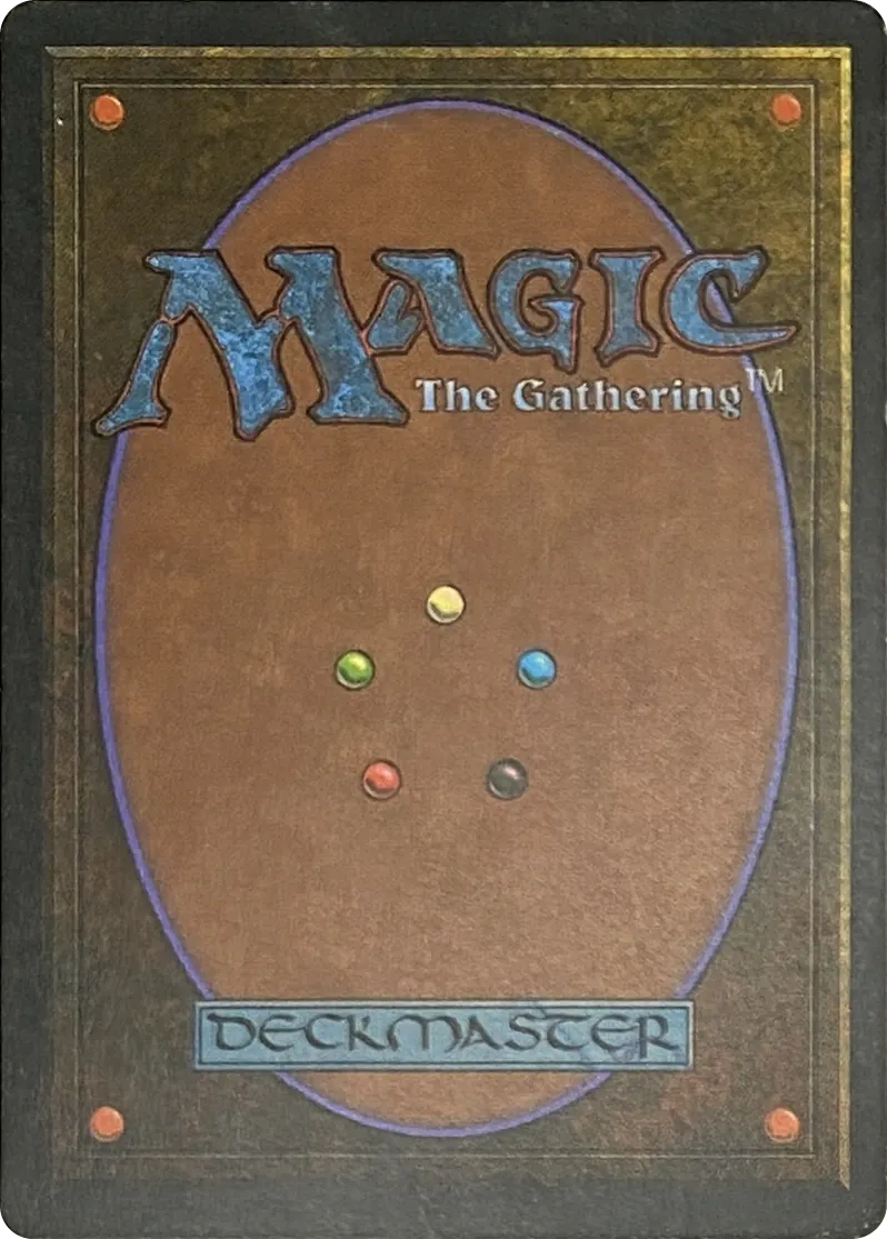 1995 Magic: The Gathering Ice Age Cloak of Confusion Common, back