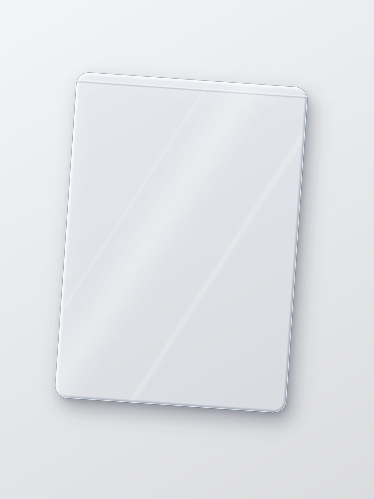 The perfect-fit inner sleeve that goes on the card before the holder