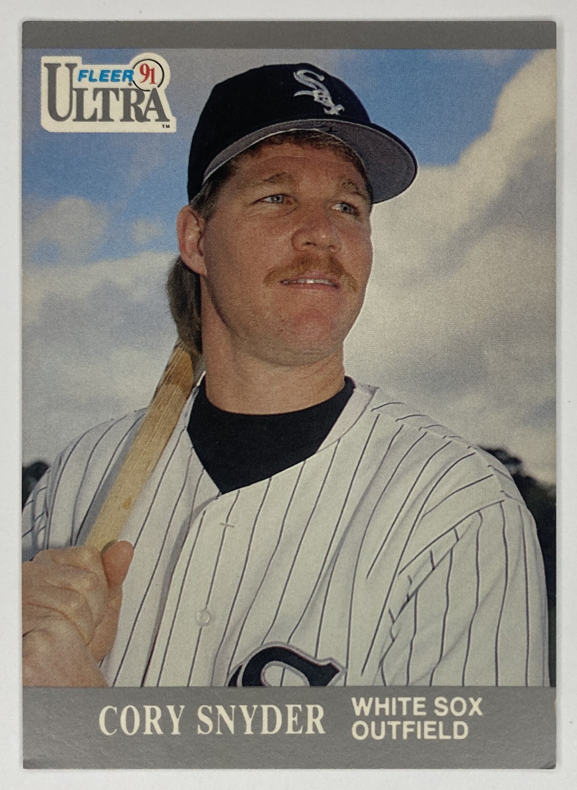 1991 Fleer Ultra Cory Snyder #83 Chicago White Sox front