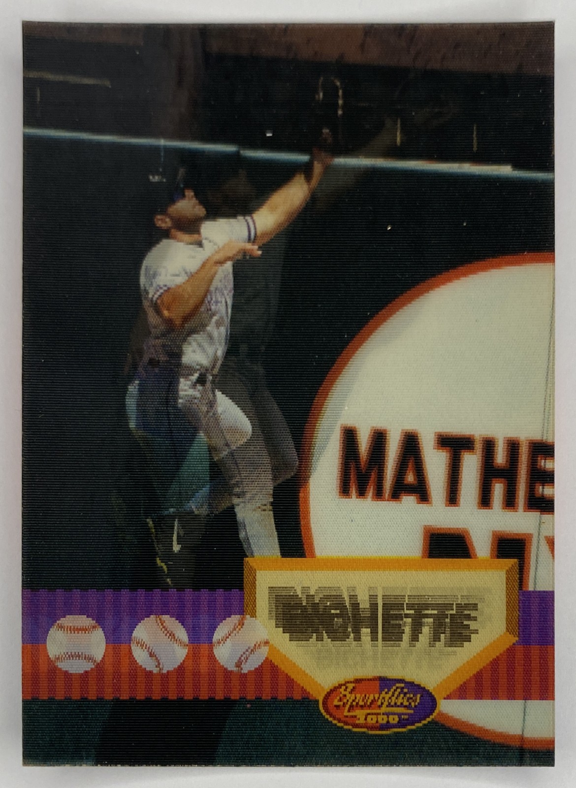 1994 Sportflics 2000 Dante Bichette #22 Colorado Rockies front