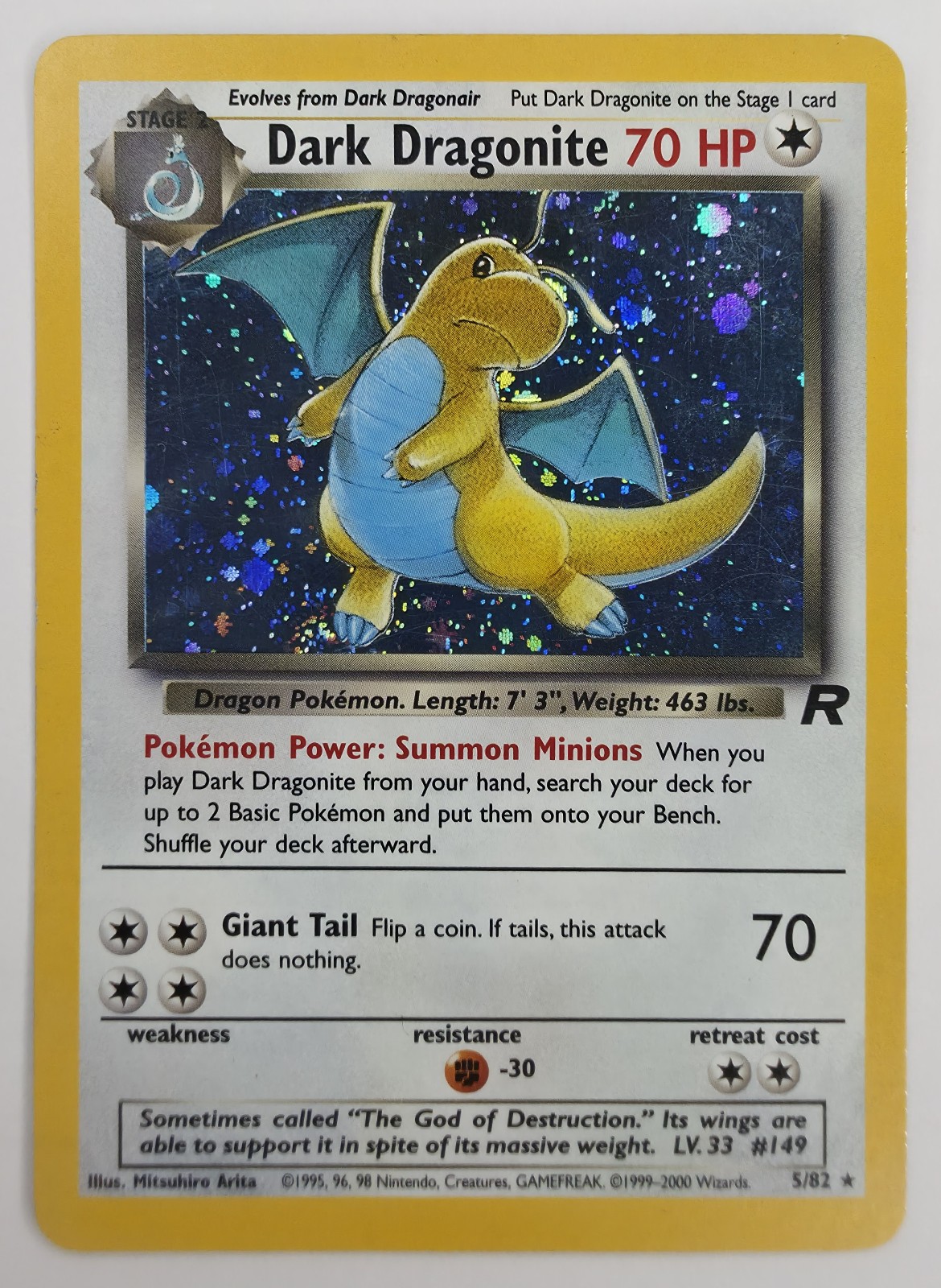 Dark Dragonite front