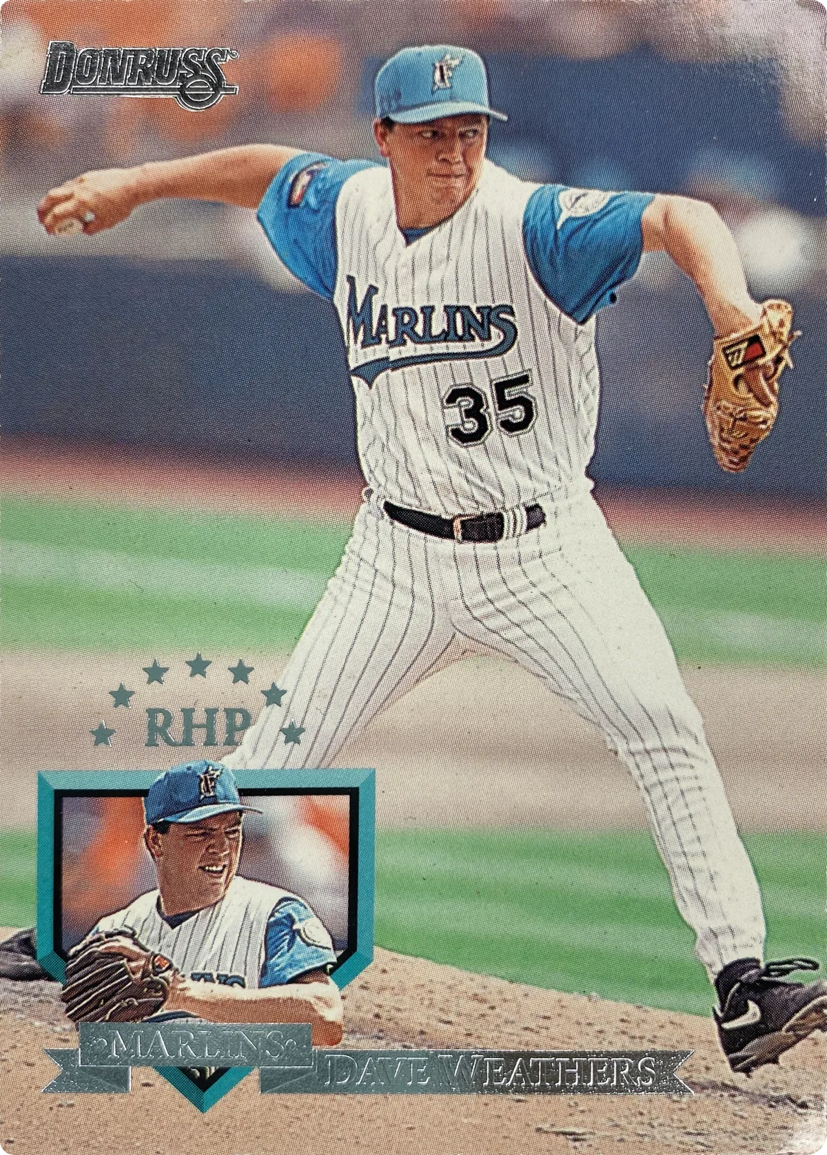 Dave Weathers #306, front