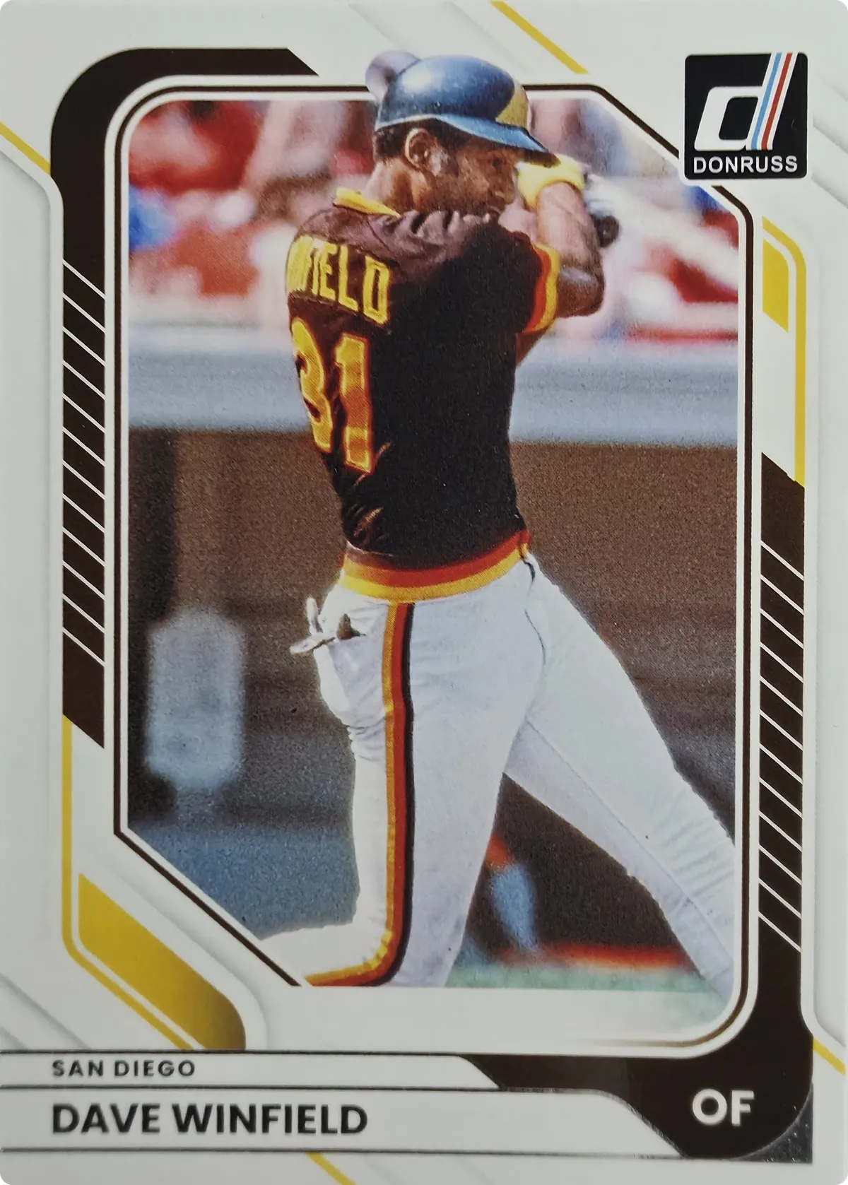 Dave Winfield #34, front
