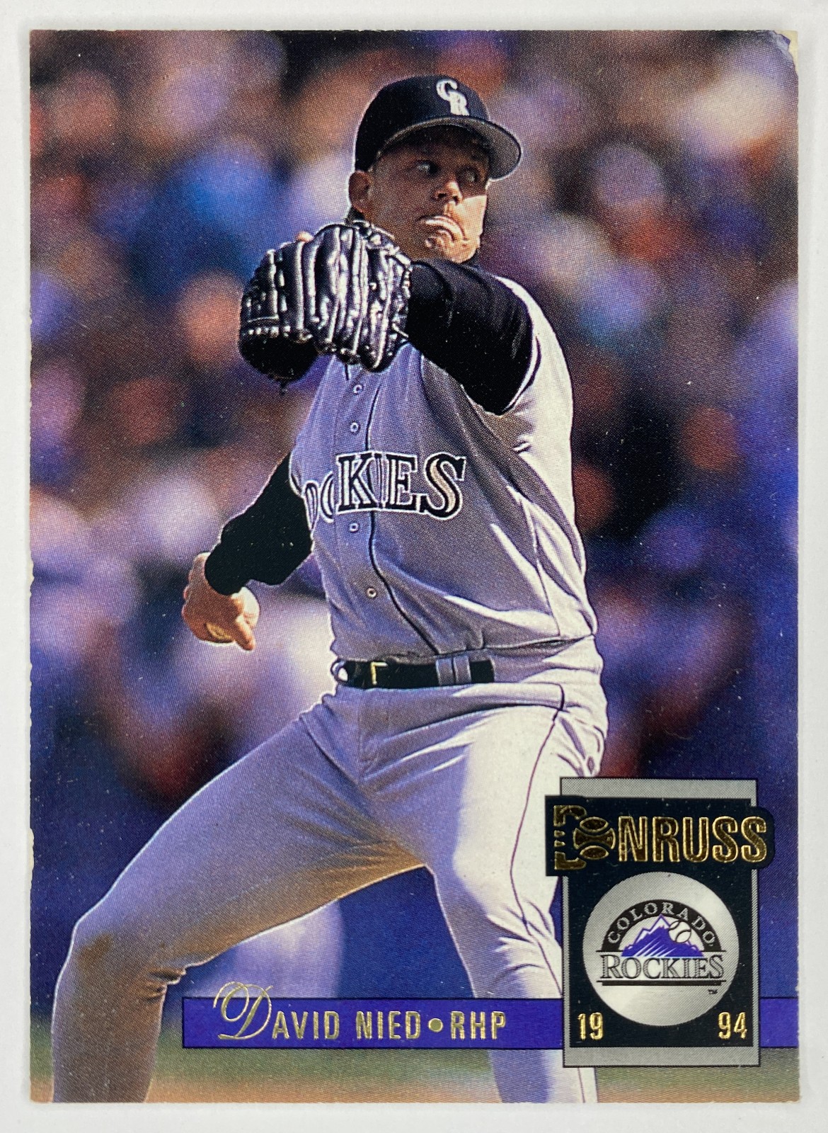 1994 Donruss David Nied #106 Colorado Rockies front