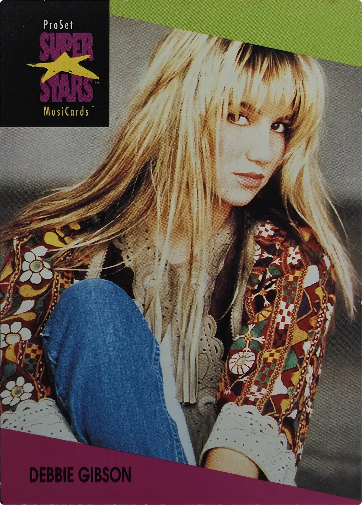Debbie Gibson #44, front