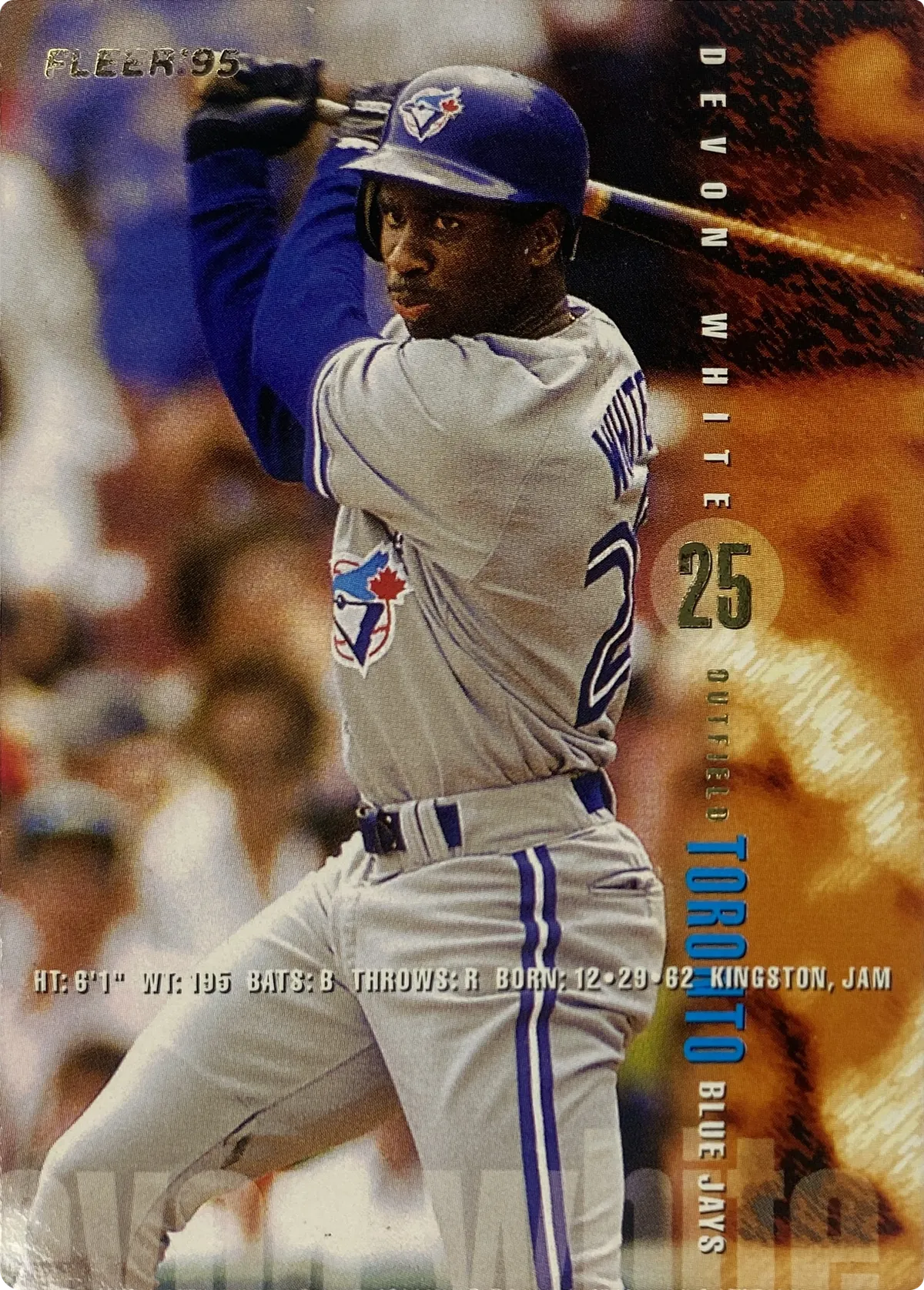 Devon White #107, front