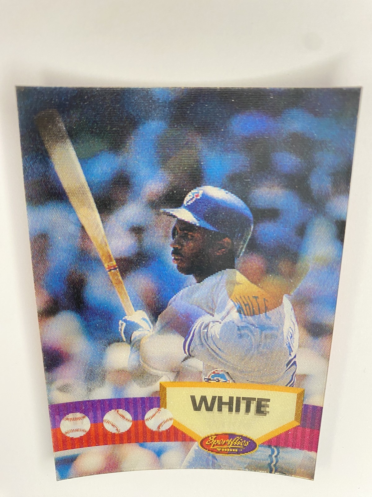 1994 Sportflics 2000 Devon White #96 Toronto Blue Jays photo 3