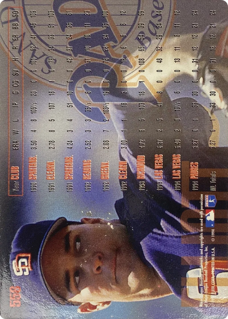 Donnie Elliott #558, back