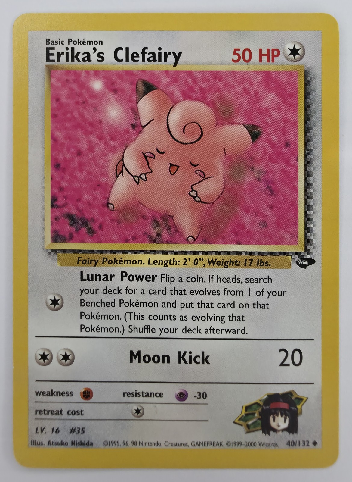 Erika's Clefairy front