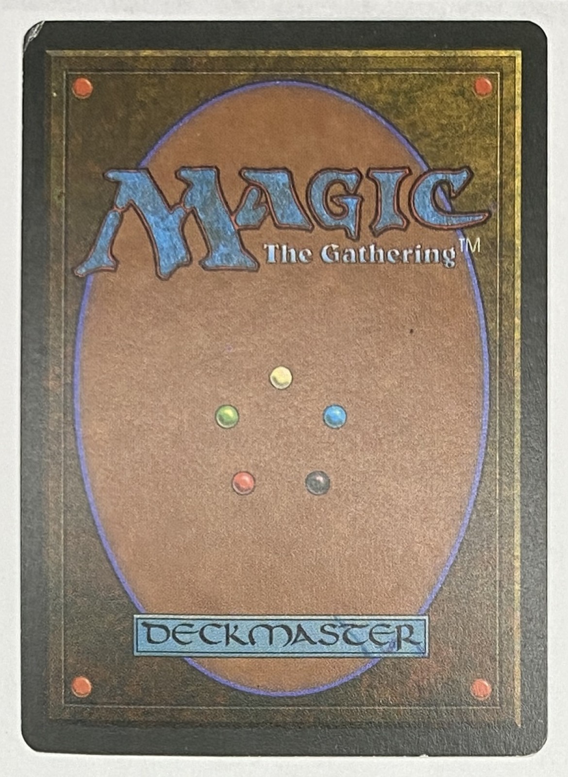 1995 Magic: The Gathering Ice Age Errantry Common back