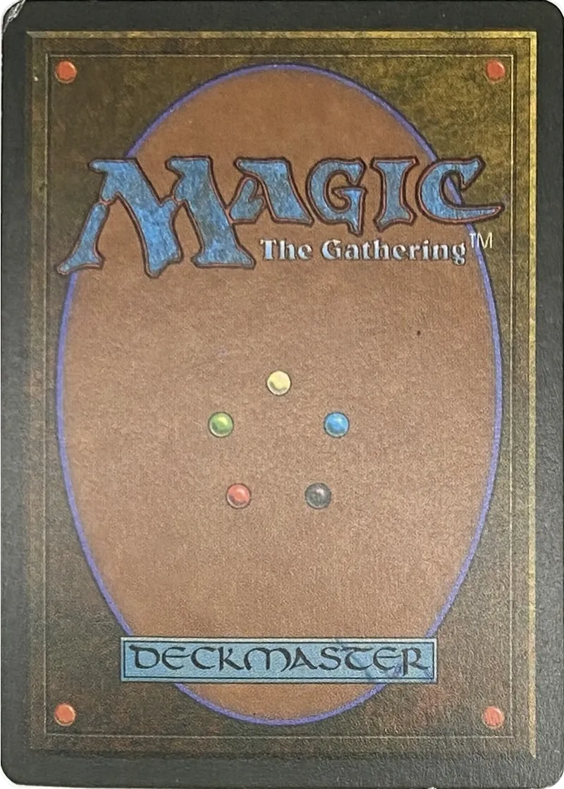 1995 Magic: The Gathering Ice Age Errantry Common, back