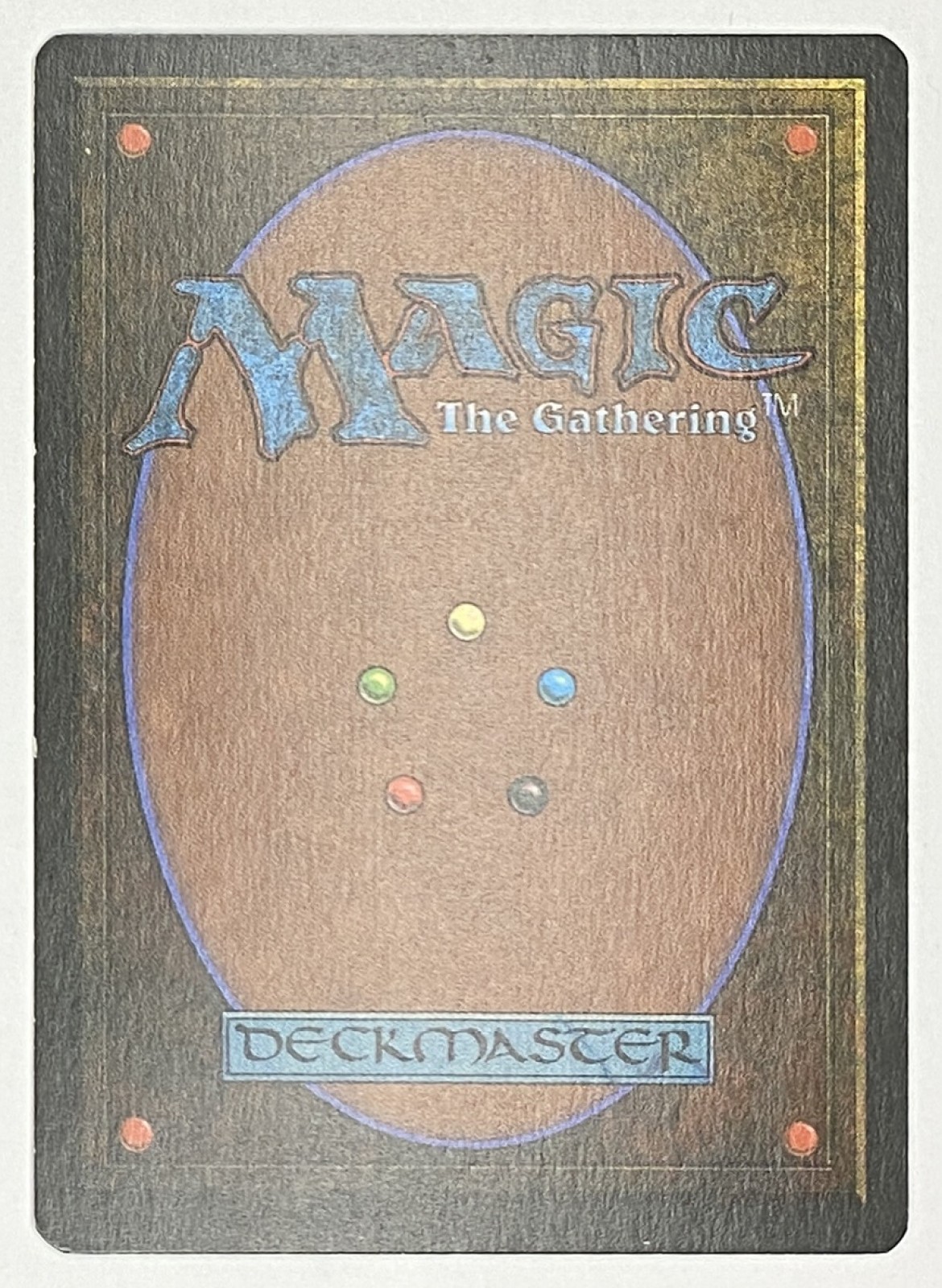 1995 Magic: The Gathering Ice Age Errantry Common back