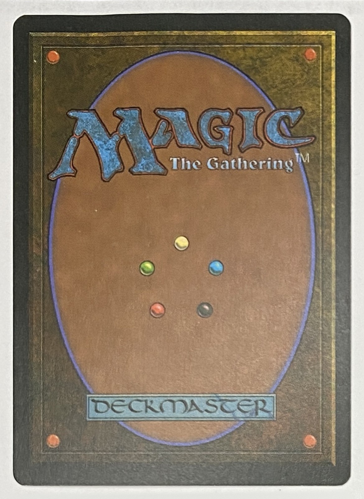 1995 Magic: The Gathering Ice Age Errantry Common back