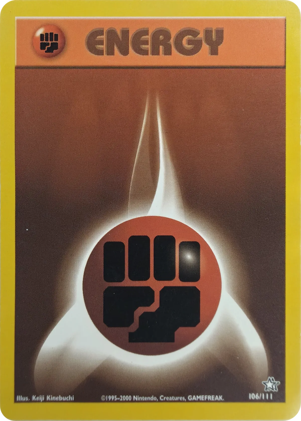 Fighting Energy #106/111, front
