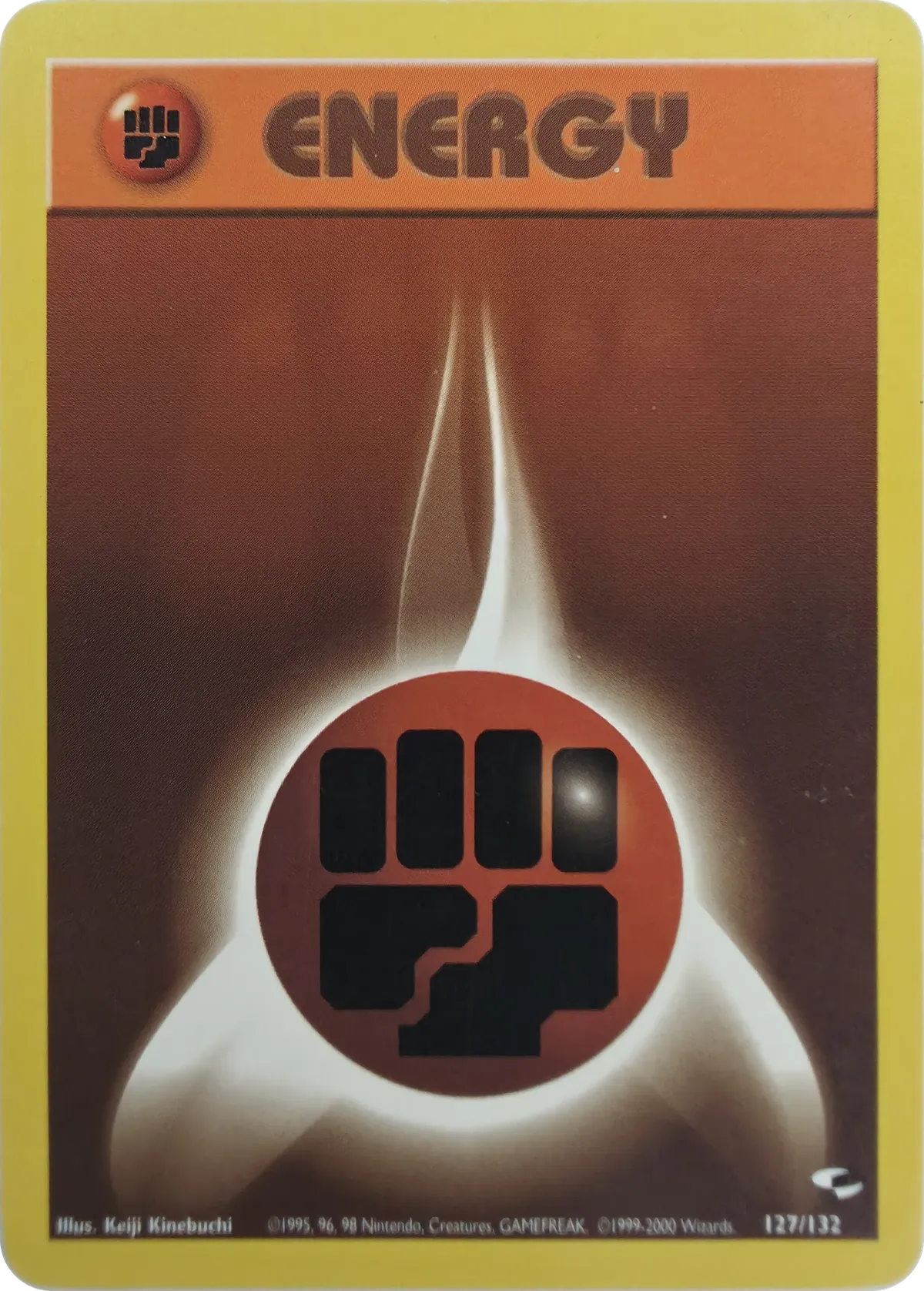 Fighting Energy #127/132, front