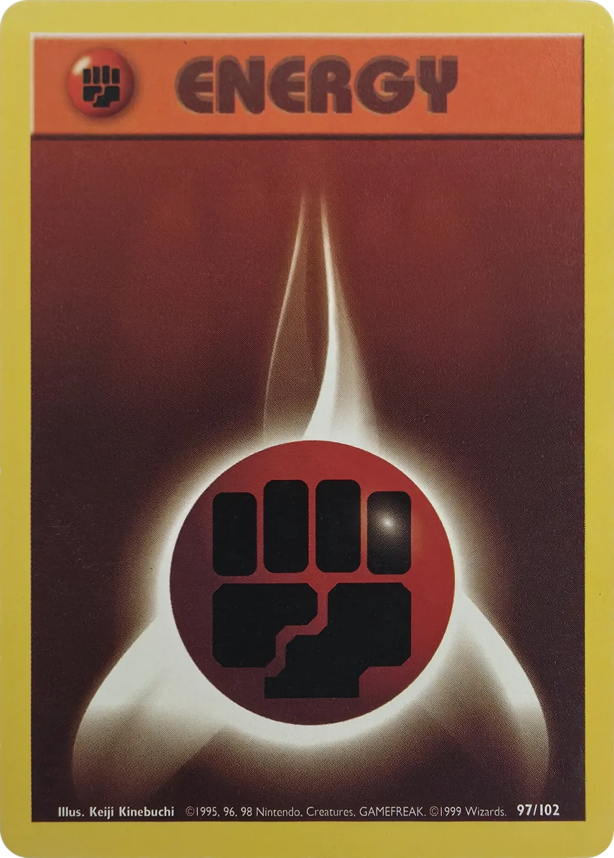 Fighting Energy #97/102, front