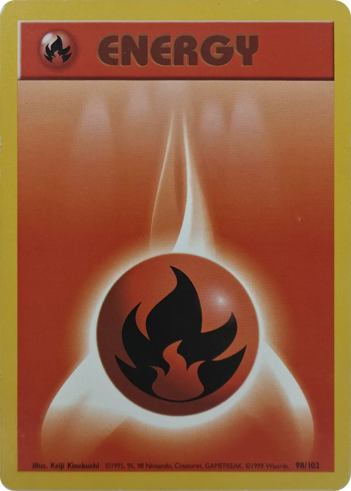 Fire Energy #98/102, front