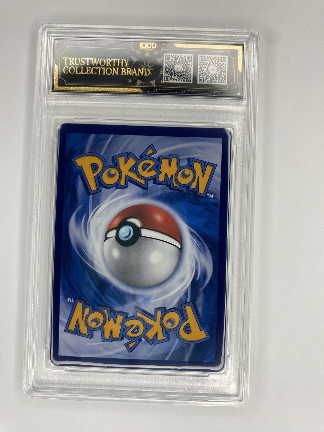 Glaceon VSTAR 038/153 Simplified Chinese, OCD 9.5 slab, back