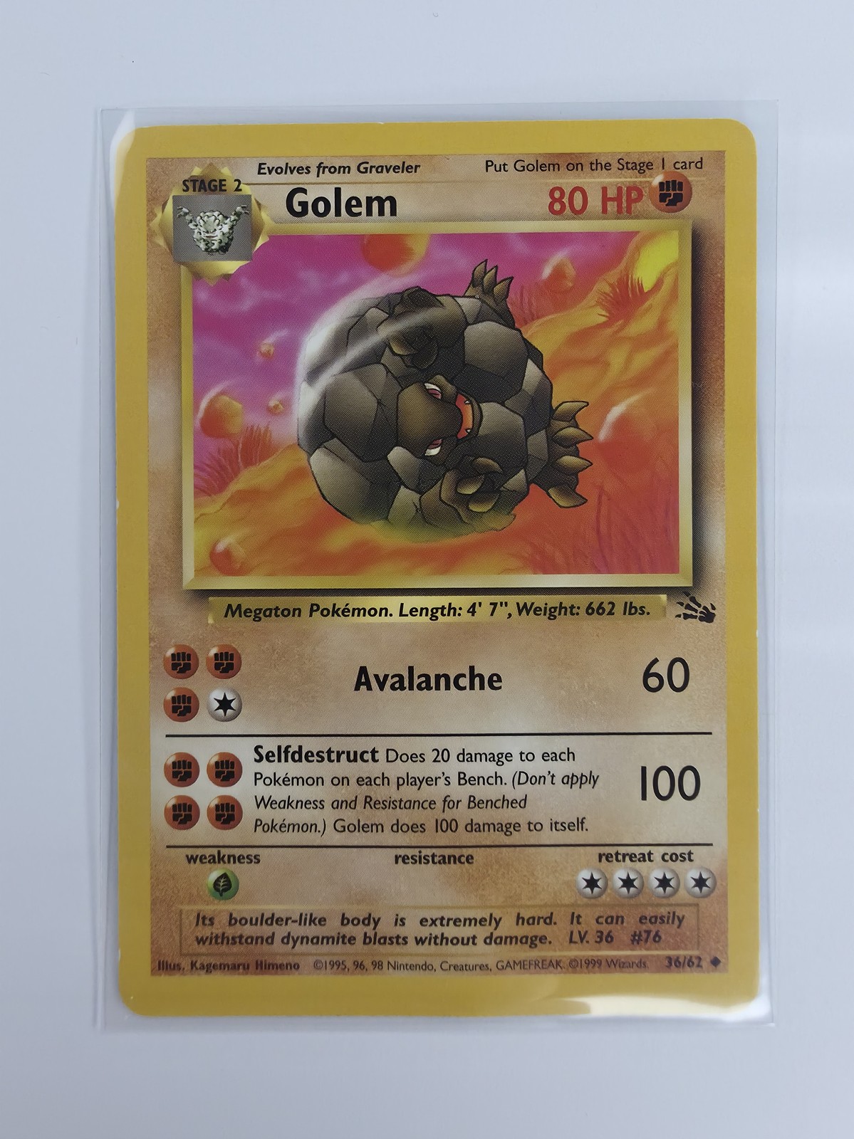 Golem front, second shot