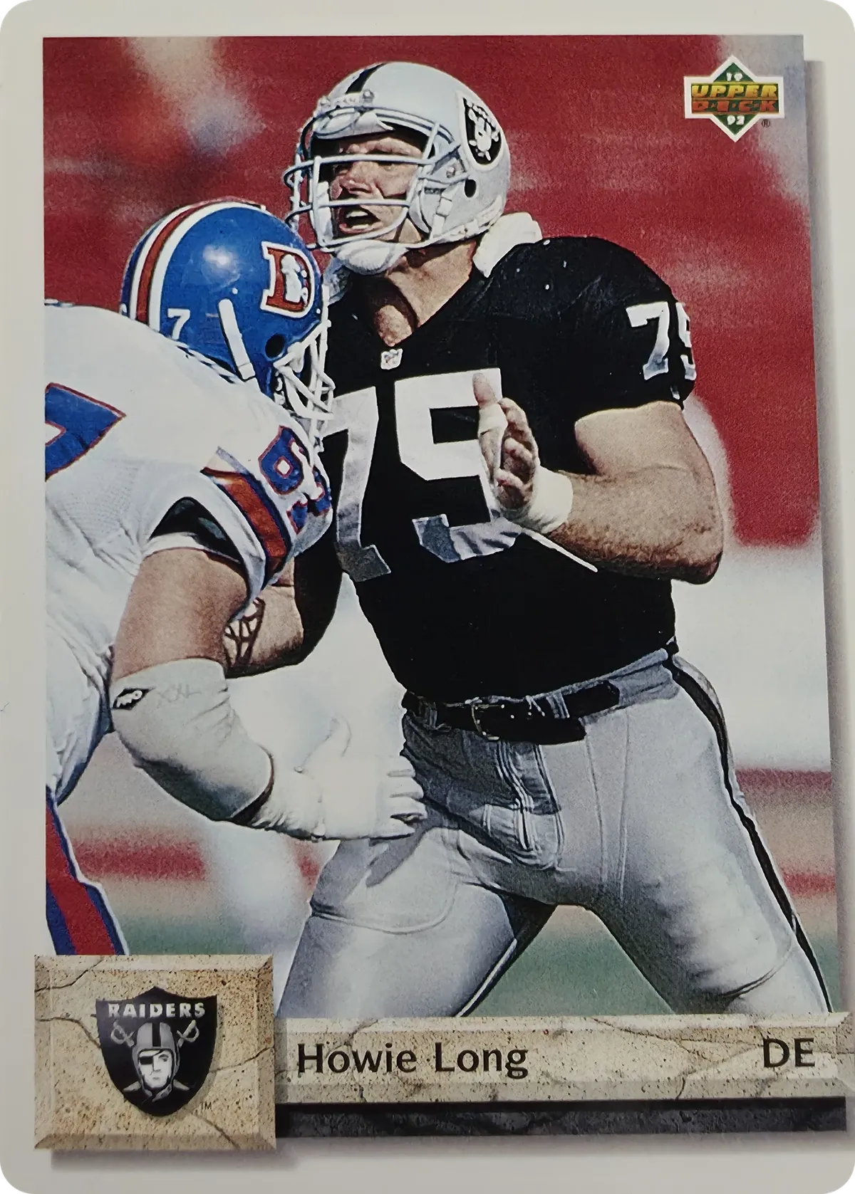 Howie Long #482, front