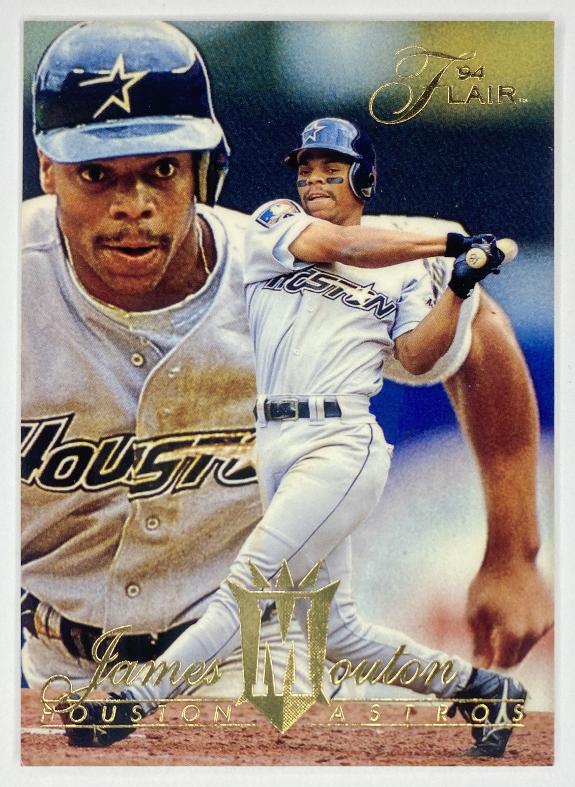 1994 Flair James Mouton #174 Houston Astros front