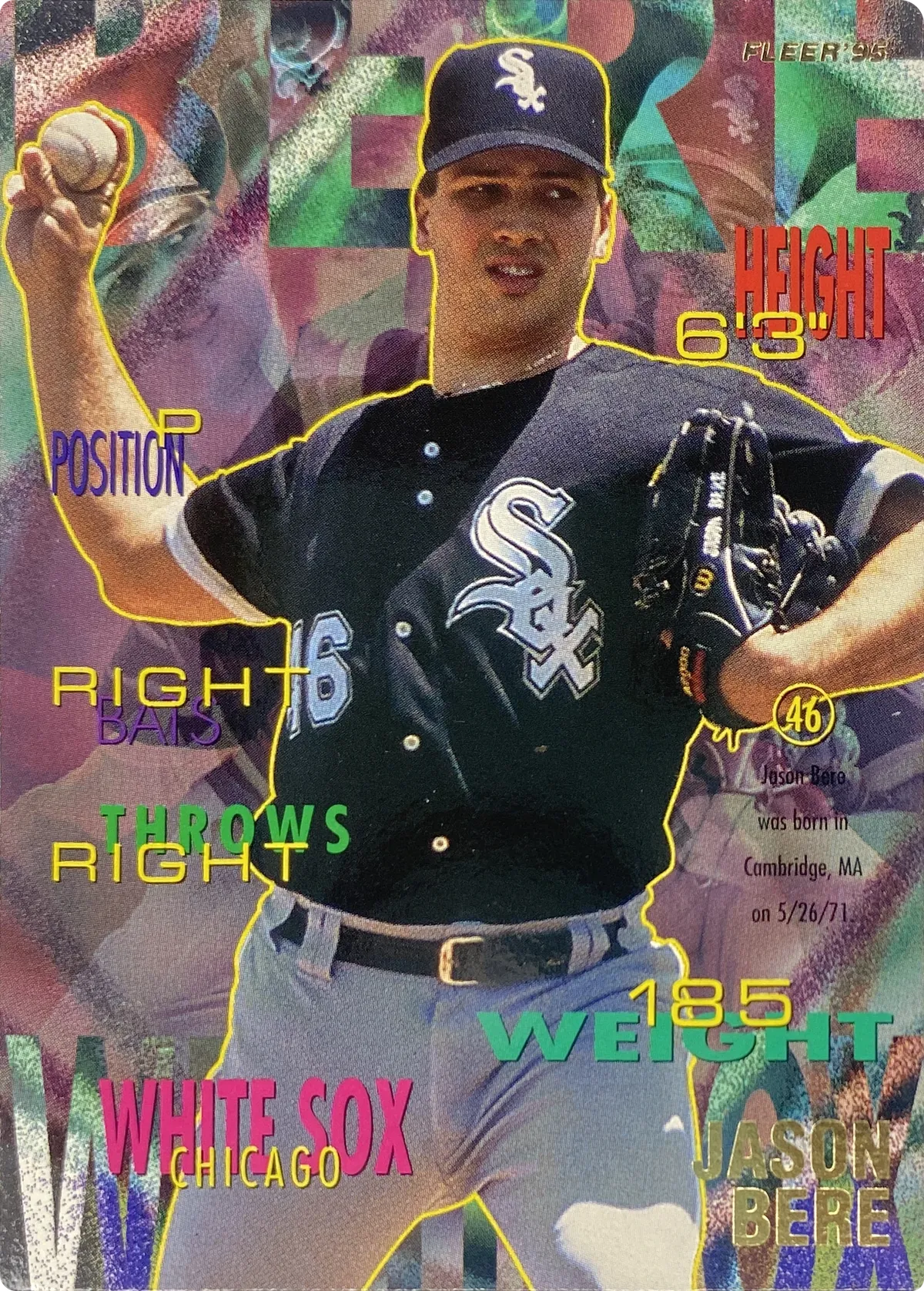 Jason Bere #111, front