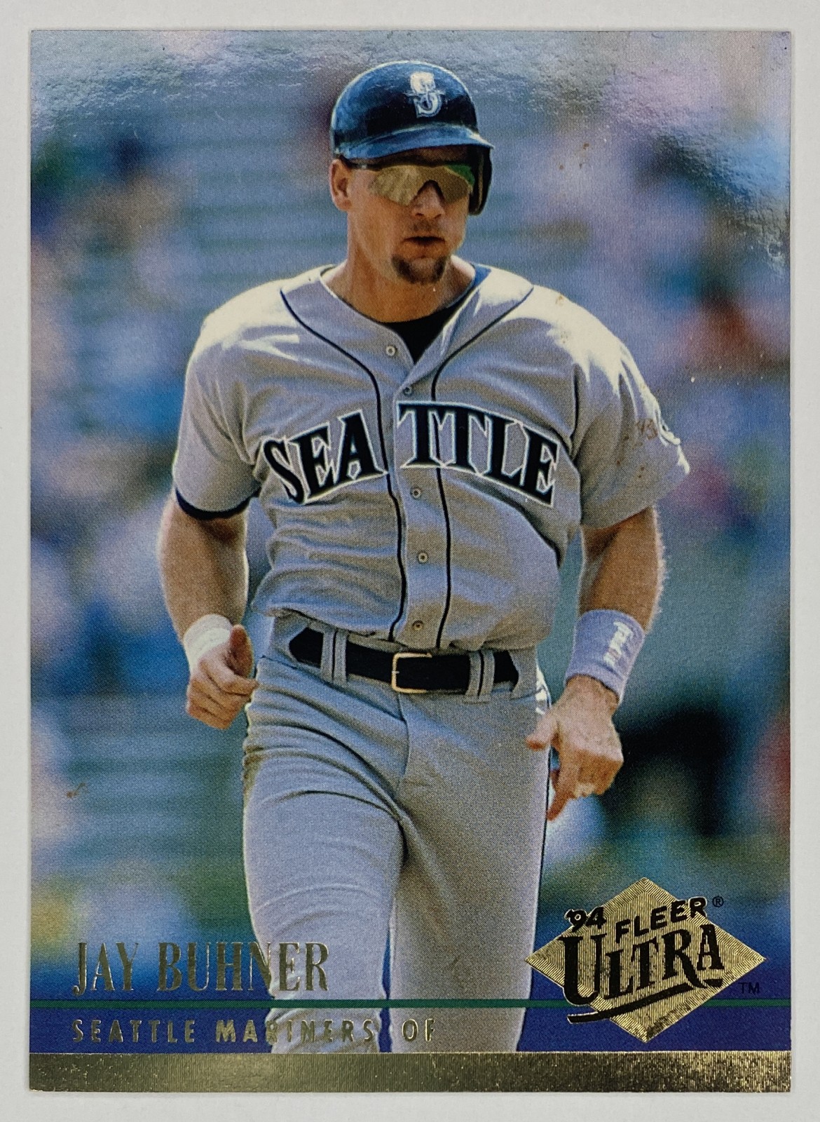1994 Fleer Ultra Jay Buhner #118 Seattle Mariners front