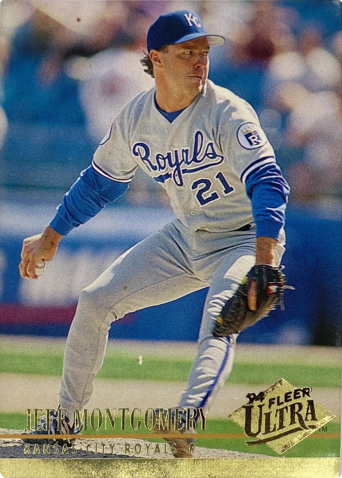 Jeff Montgomery #70, front