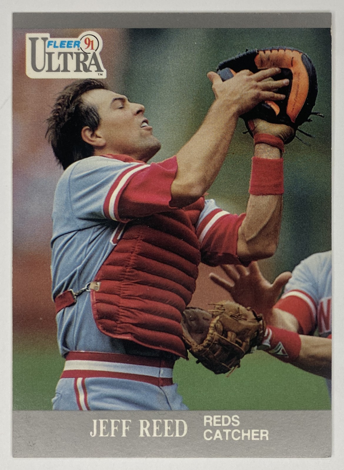1991 Fleer Ultra Jeff Reed #101 Cincinnati Reds front
