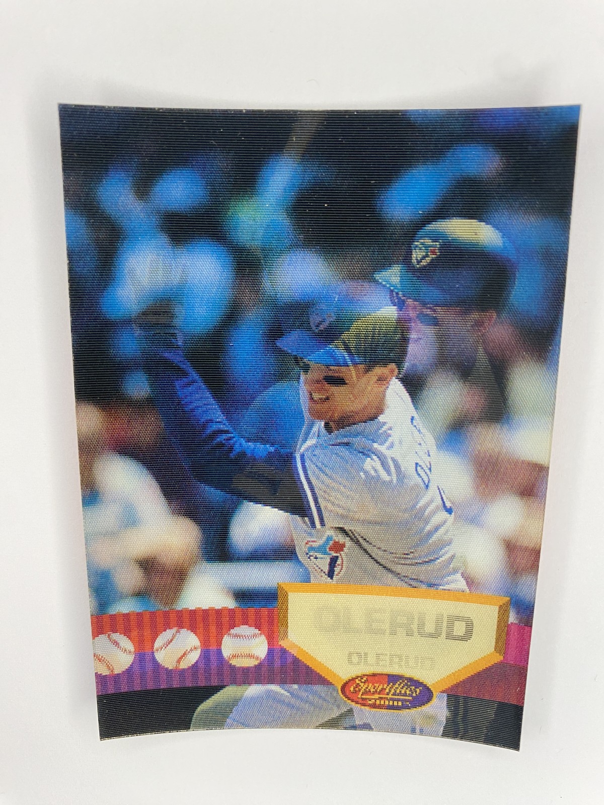 1994 Sportflics 2000 John Olerud #75 Toronto Blue Jays photo 3