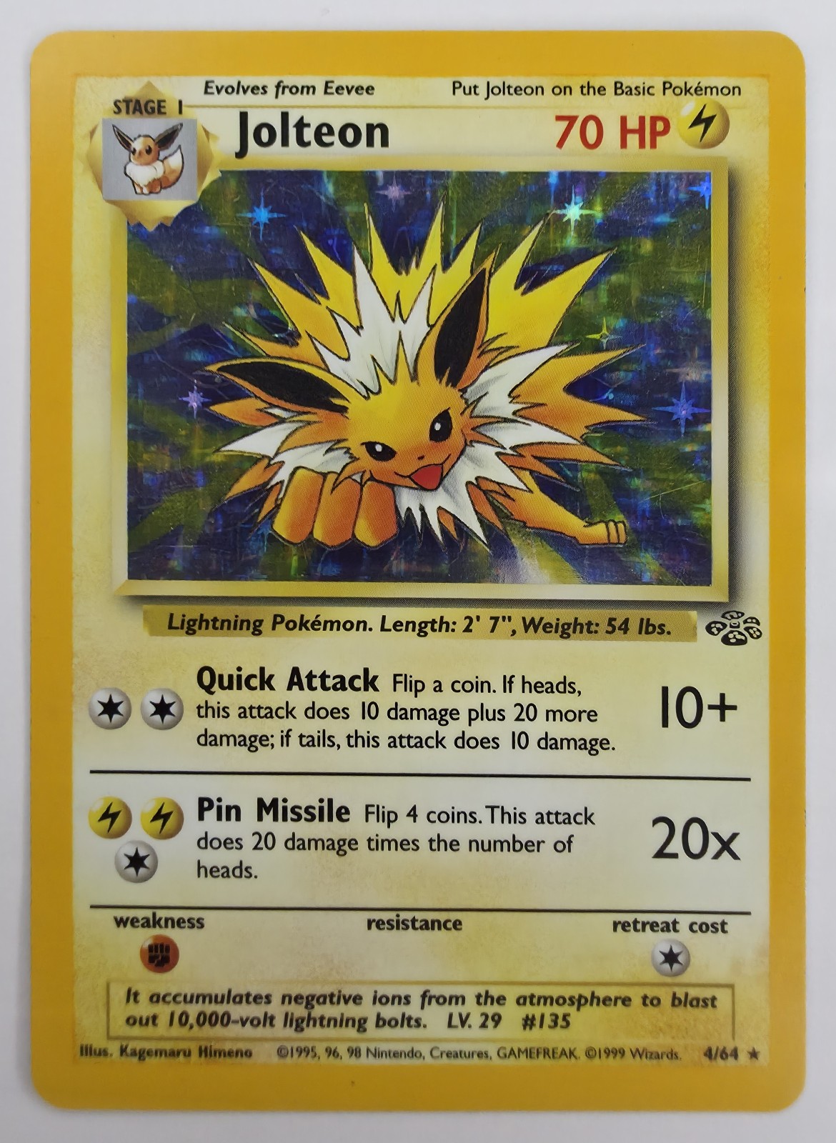 Jolteon front