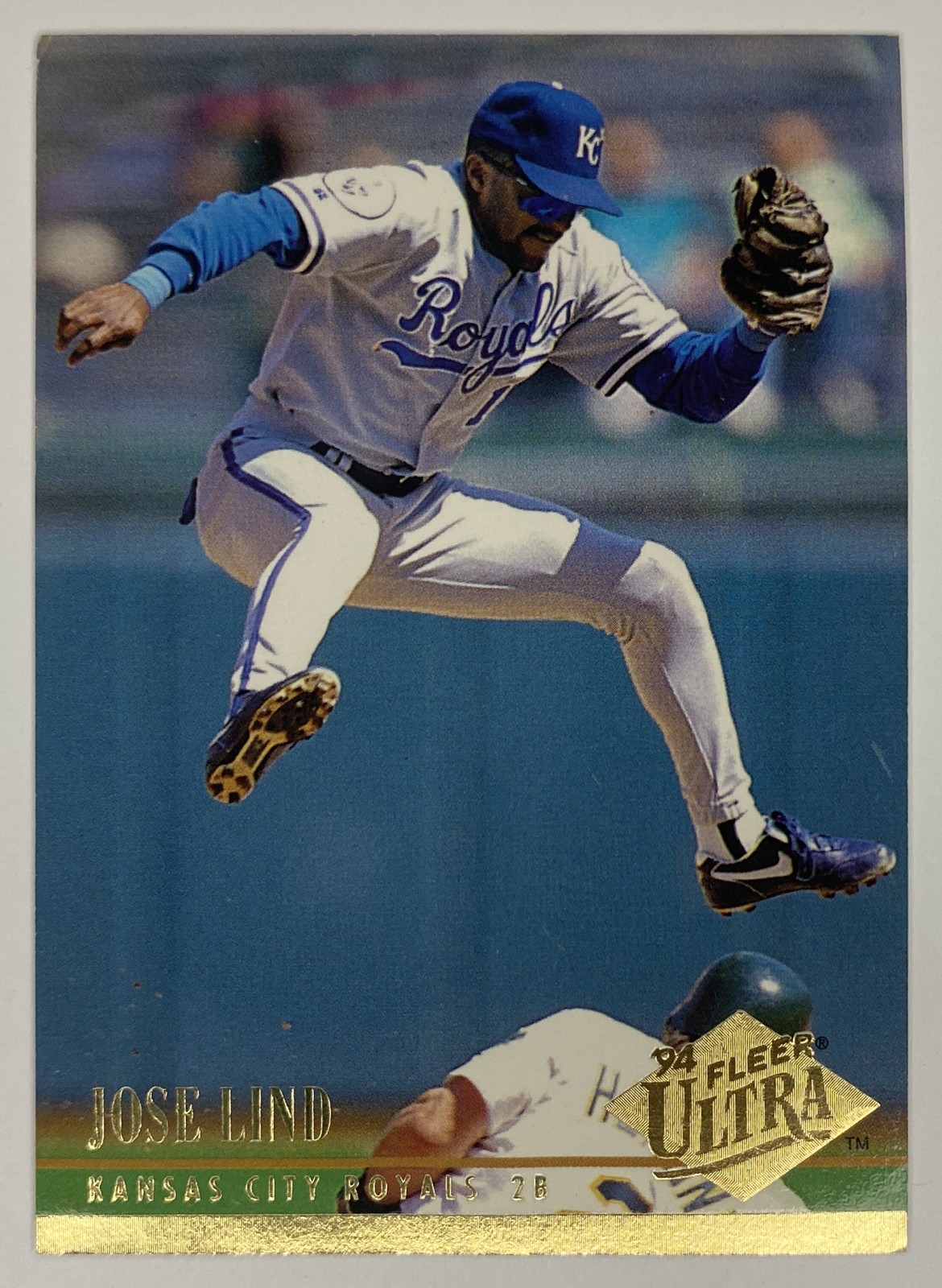 1994 Fleer Ultra Jose Lind #68 Kansas City Royals front