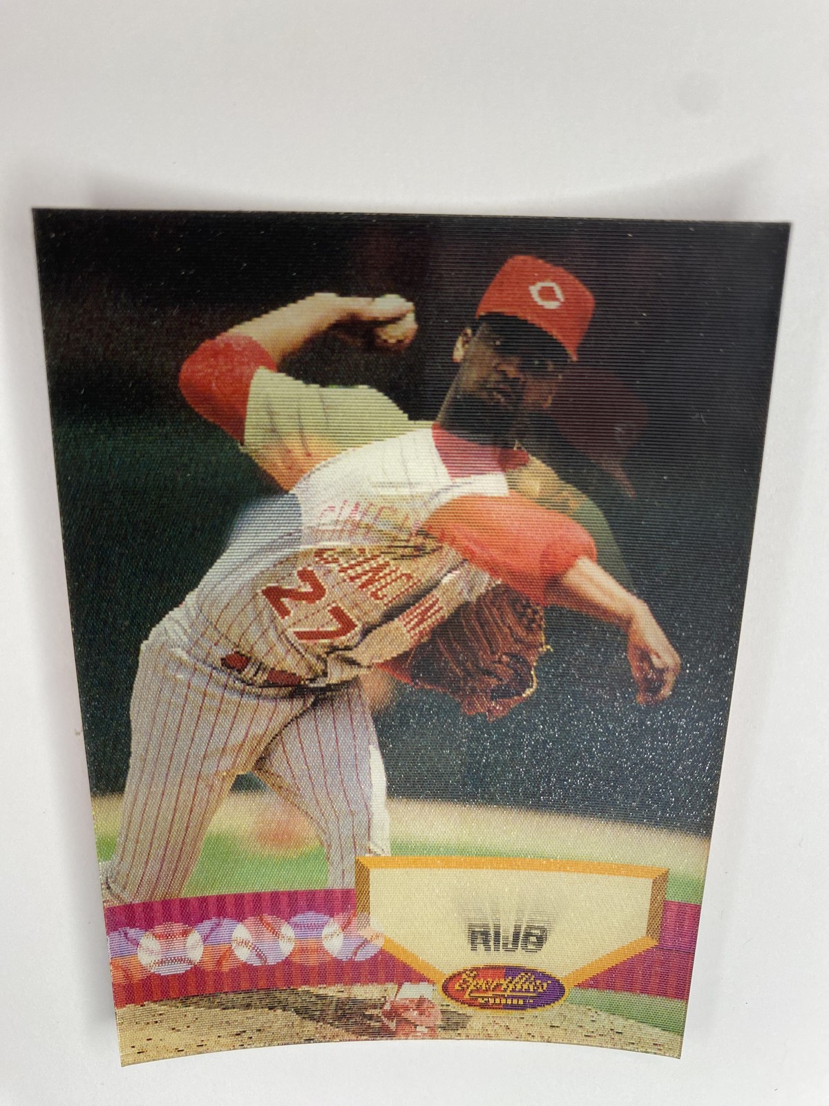 1994 Sportflics 2000 Jose Rijo #112 Cincinnati Reds photo 3