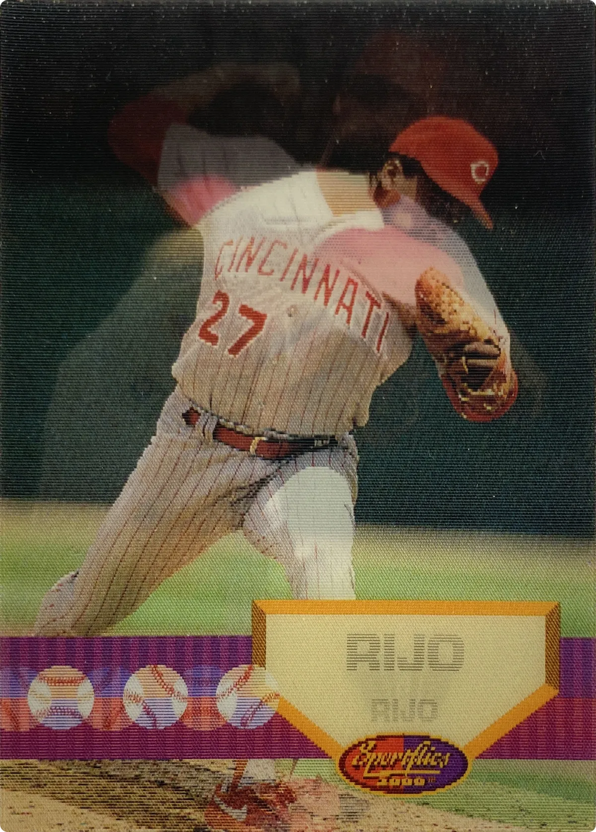 Jose Rijo #112, front