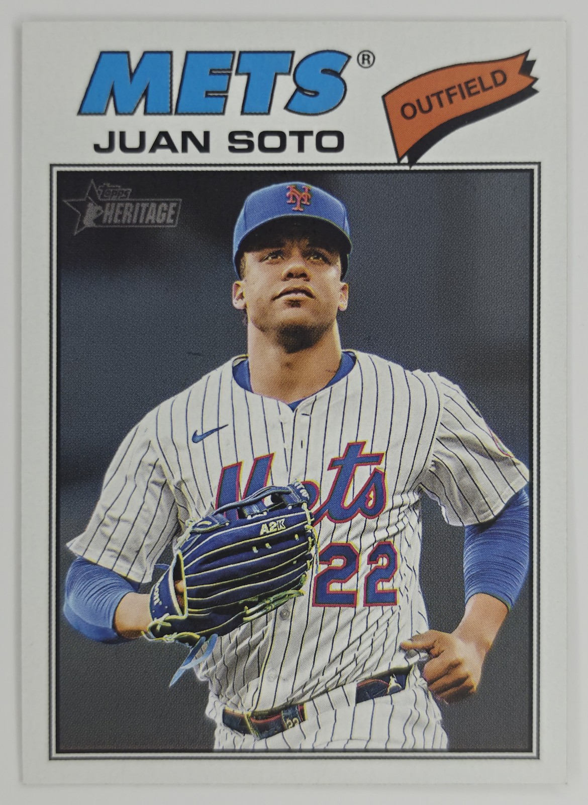 2026 Topps Heritage Juan Soto #306 New York Mets front